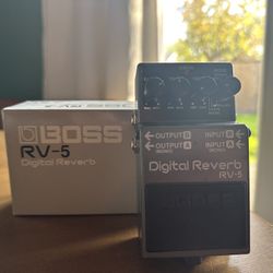 Boss RV-5 Reverb
