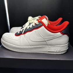 Nike Air Force 1 '07 LV8 Double Layer - Obsidian Red 2019 - AO2439-100