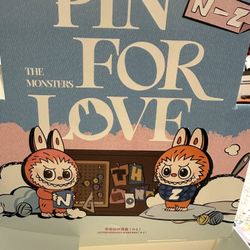 Monsters Pin Of Love Letters Single Boxes
