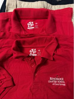Renaissance Charter size 12 shirts 12H shorts