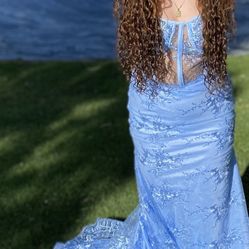 Prom Dress - Light Blue