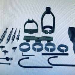 Mortising Attachment Kit Drill Press Tenon Joint 4 Bits