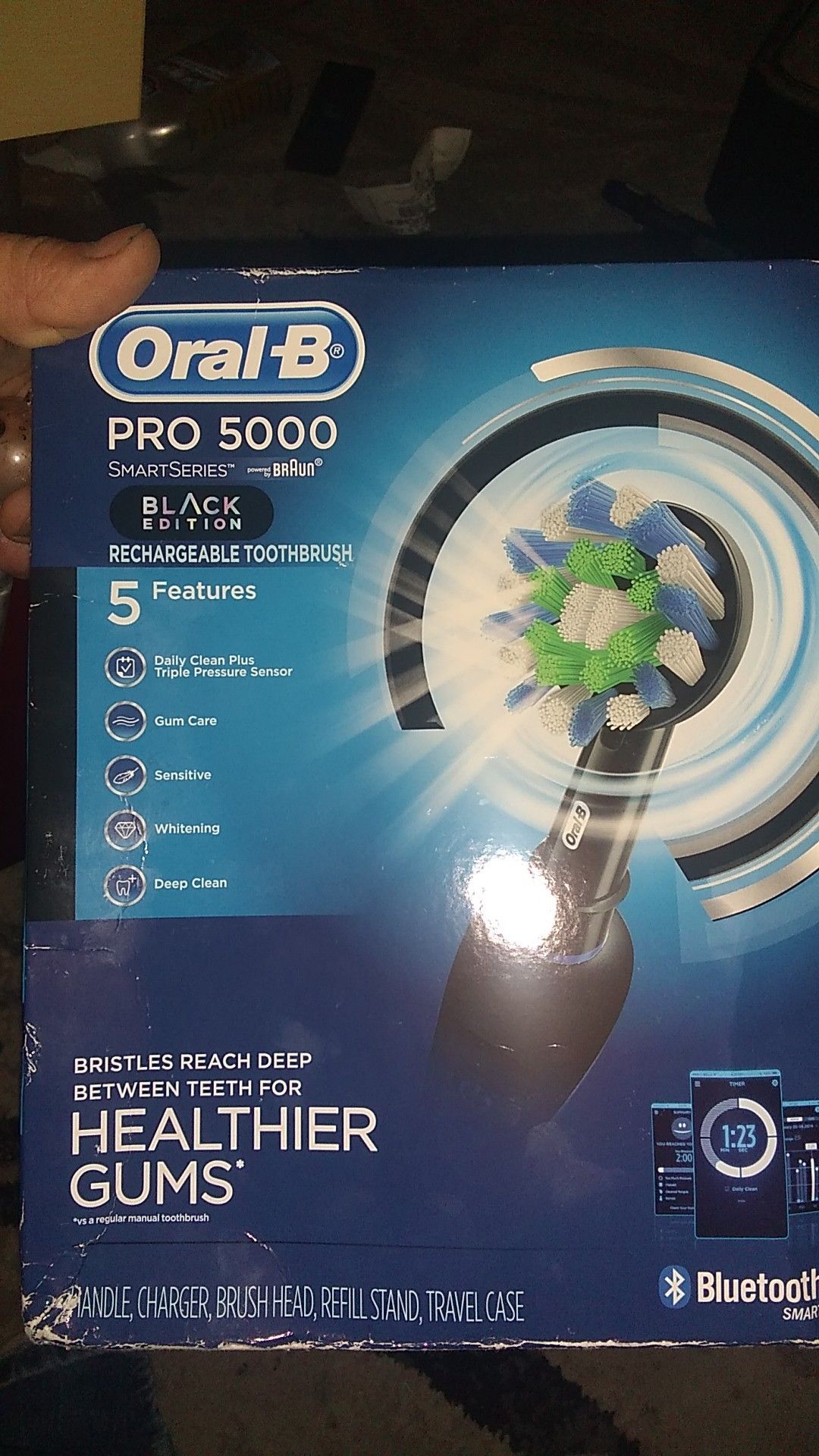 Oral-B pro 5000 toothbrush