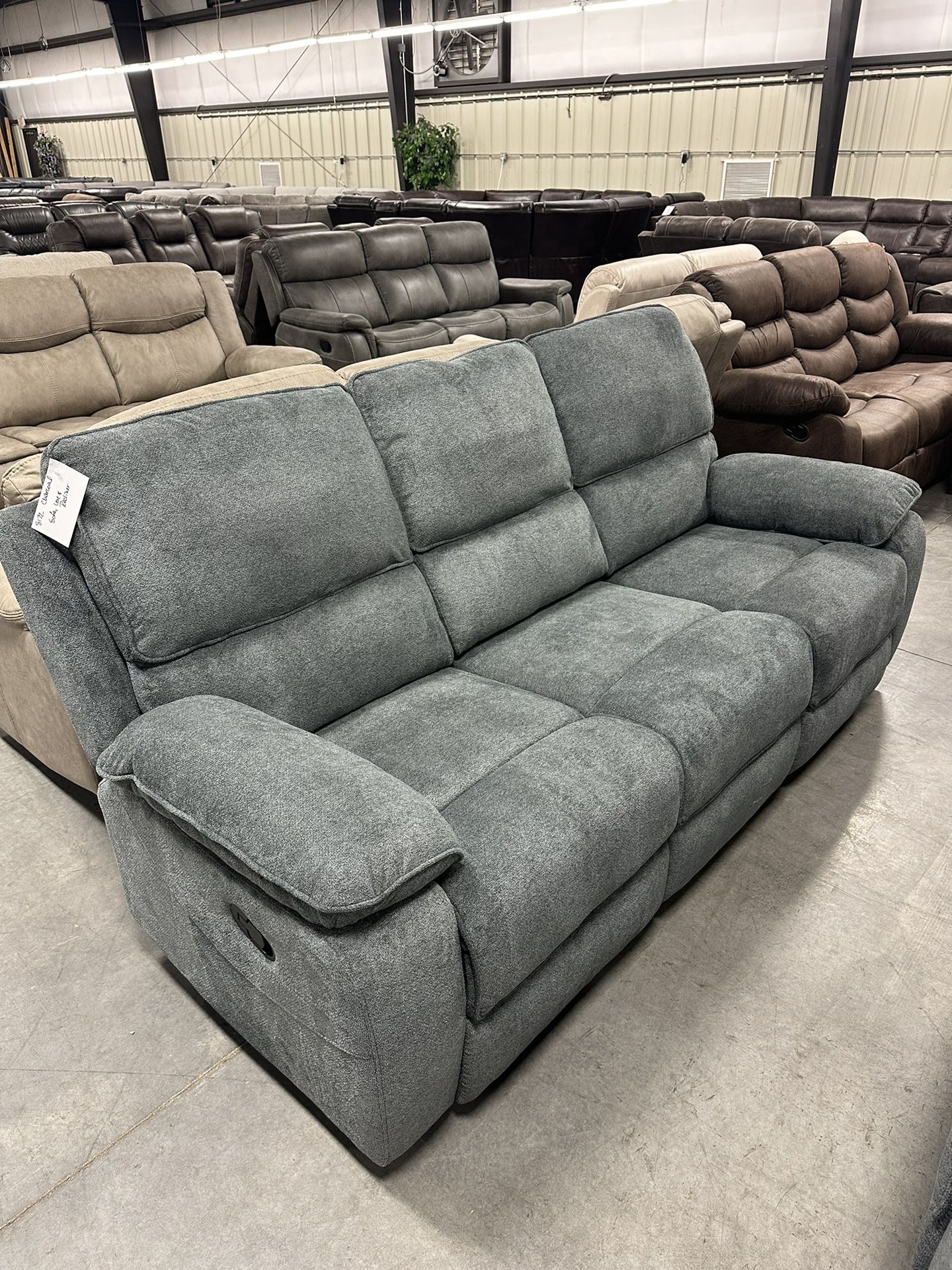 NEW! RECLINING SOFA & RECLINING LOVESEAT, WE FINANCE