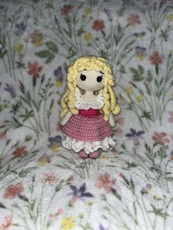 Sleeping Beauty Crochet Doll