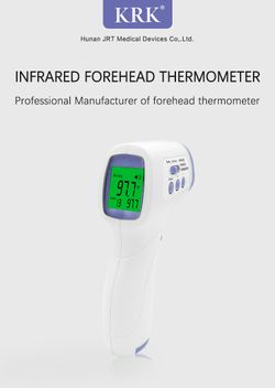 Non-Contact Infrared Digital Forehead Thermometer Baby Adult Temperature Gun