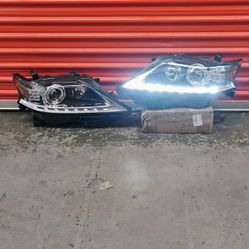 Headlights w/LED DRL For 2013 2014 2015 Lexus RX350/RX450H Halogen Right&Left Side