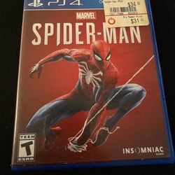 PS4 Spider Man Video Game