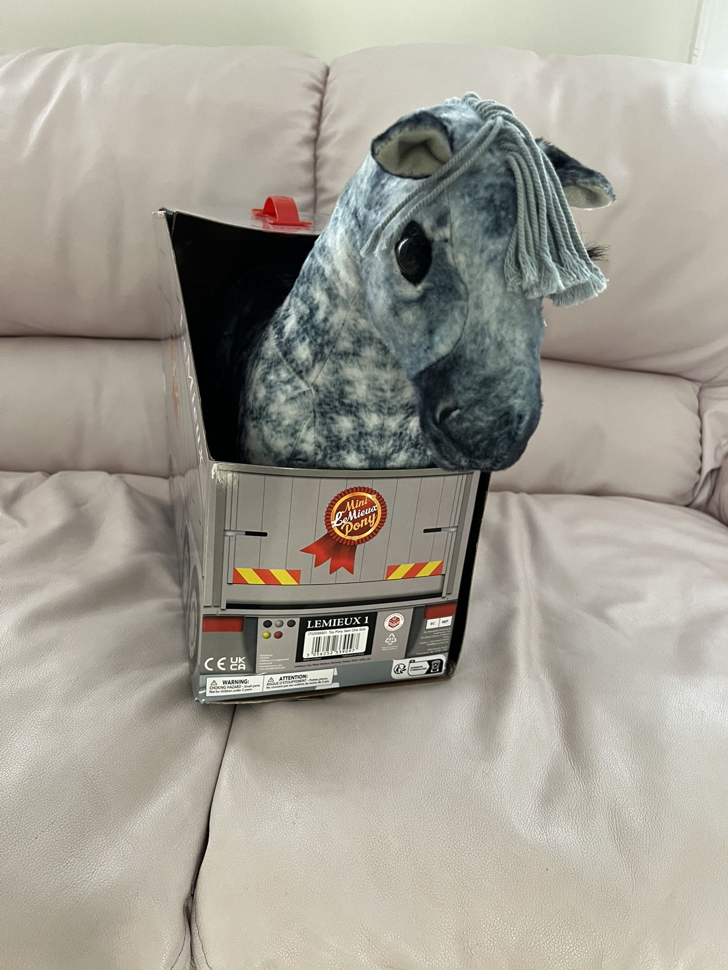 Lemieux Toy Pony Sam Play Horse 🐎 Pretend Play Horse 