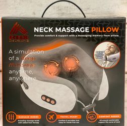 MorningSave: RBX Wireless Neck Massage Pillow with Heat