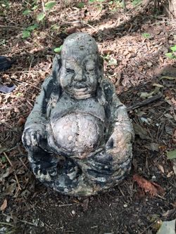 Antique Buddha statue.