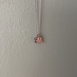 Disney “m” Initial Necklace 