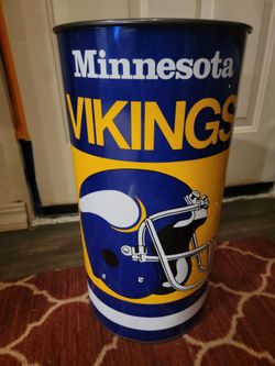 Minnesota Vikings 19" trash can