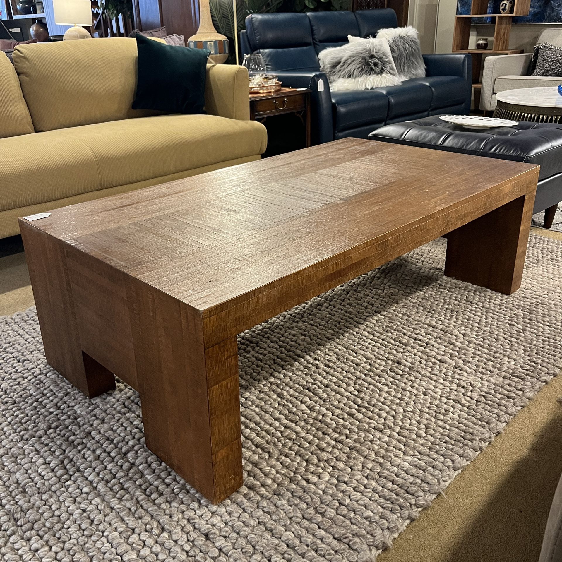 Modern Large Wooden Coffee Table