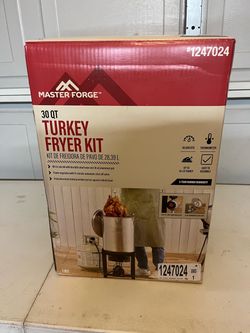 Freidora para pavo!! 30 QT
