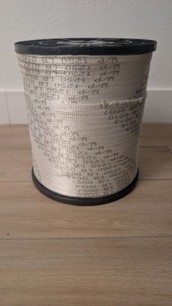Woven polyester pull rope 1250 Lb. 5000 feet