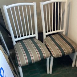 Patio chairs Have  2 At $12 Each