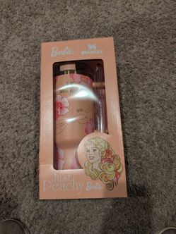 Brand new limited edition just peachy barbie Stanley tumbler