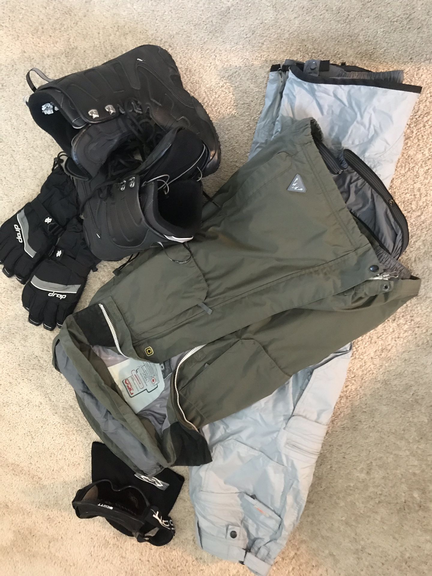 Snowboard gear - Option/NFA & Northwave Pro Setup Complete