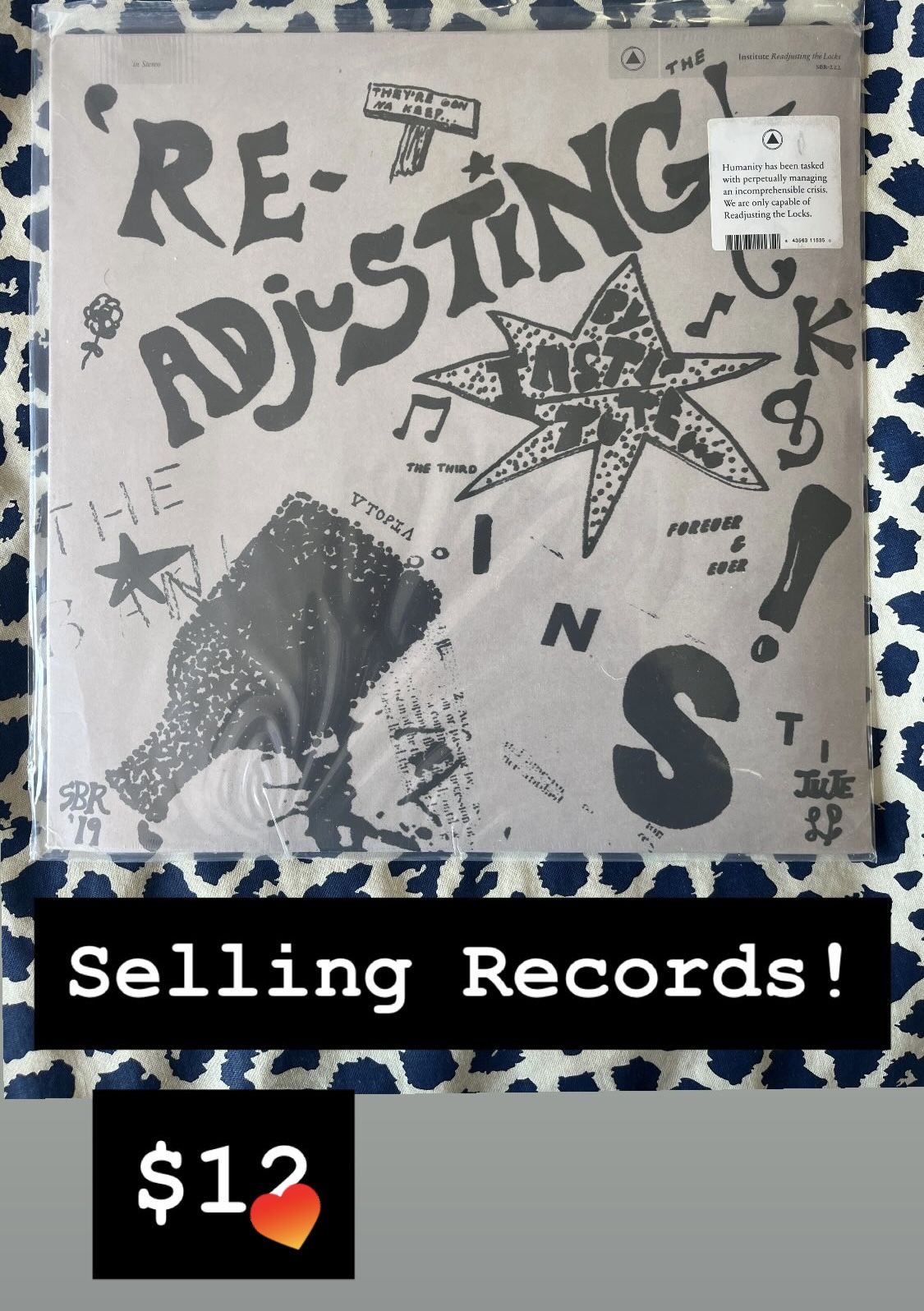 Record: Institute - Readjusting The Locks LP