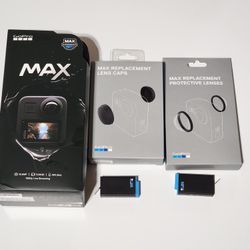 Go Pro MAX 360 ACTION CAMERA With EXTRAS (New/Sealed)