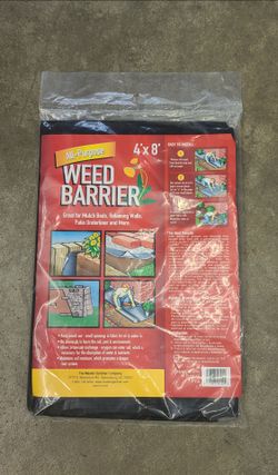 Brand New All Purpose Weed Barrier  4'x8' Feet