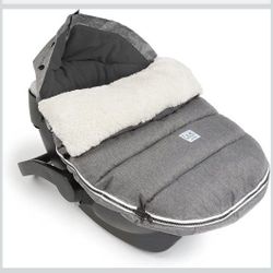 7AM Enfant Universal Stroller Footmuff (LambPOD) – Heather Grey – $65 OBO