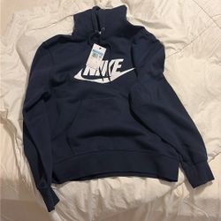 Nike hoodie Logo medium m Navy