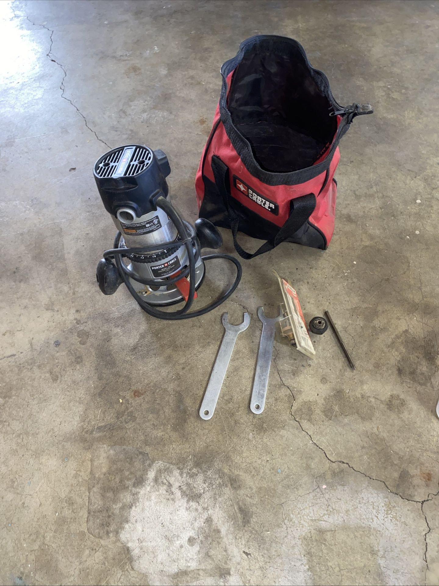Porter Cable Router With Bag