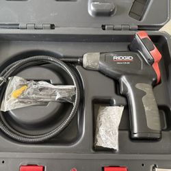 RIDGID 40043 Micro CA-25 Hand-Held Inspection Camera with 4' Cable, Borescope, Red