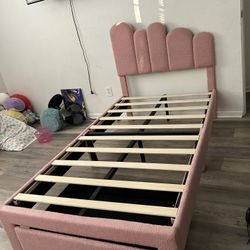Pink Twin Bed Frame