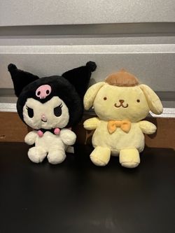 Kuromi & pompompurin plush
