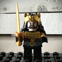 Lego Custom Thorin Oakenshield Hobbit Lord Of The Rings Minifigure