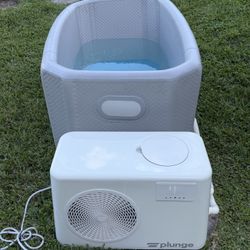 COLD PLUNGE PRO CHILLER and TUB