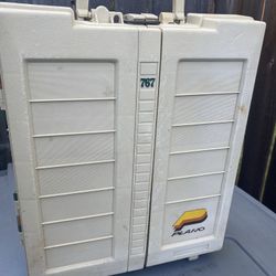 Vintage Plano  767 Fishing Tackle Box 