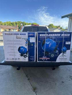 Marshalltown 3-cu ft 0.5 -HP Concrete Mixers