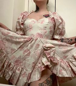 Selkie Beverly Bebe Bloom Mini Dress