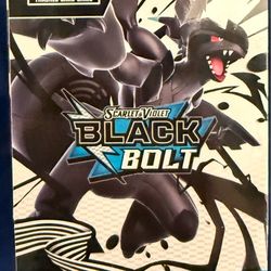 Pokemon Scarlet & Violet Black Bolt Booster Bundle