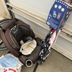 Carseat And Stroller