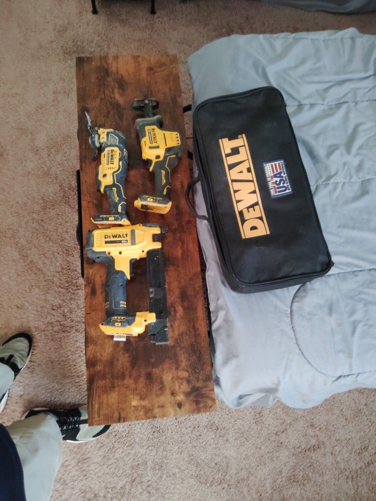 DeWalt Oscillating Tool / Multi tool / Cable Stapler / Reciprocating Saw