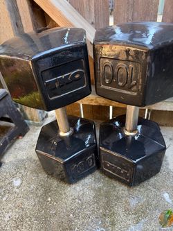 TKO 100Lb weights