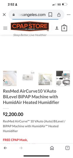 ResMed Air Curve 10 V Auto Sleep Machine