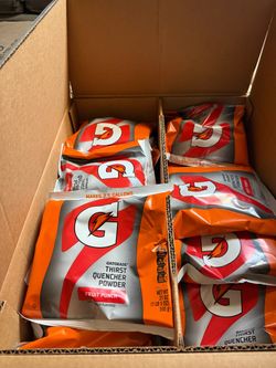 Gatorade fruit punch powder packs