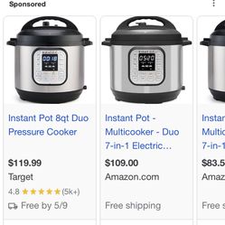 Instant Pot Duo Multi Cooker