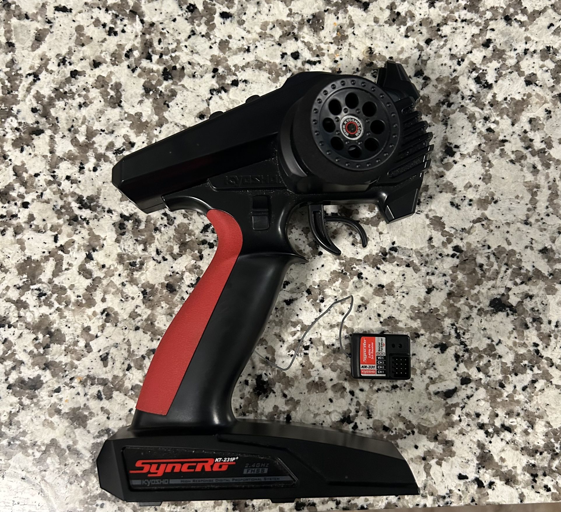 Kyosho 3 Channel Radio And Recover