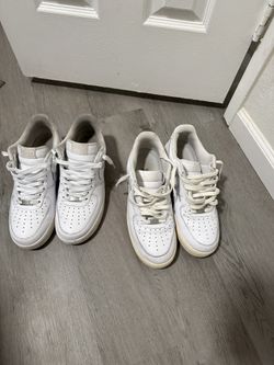 White Low Air Force 1 Sneakers 