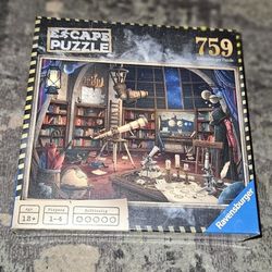 Escape Puzzle - Space Observatory. Puzzle Meets Game 759 Pc Puzzle New & Sealed!