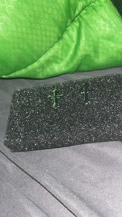 Cross earrings