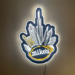 Mikes Hard Lemon Led Sign