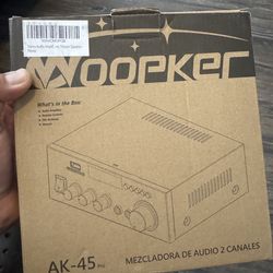 Stereo audio amplifier 2 channels